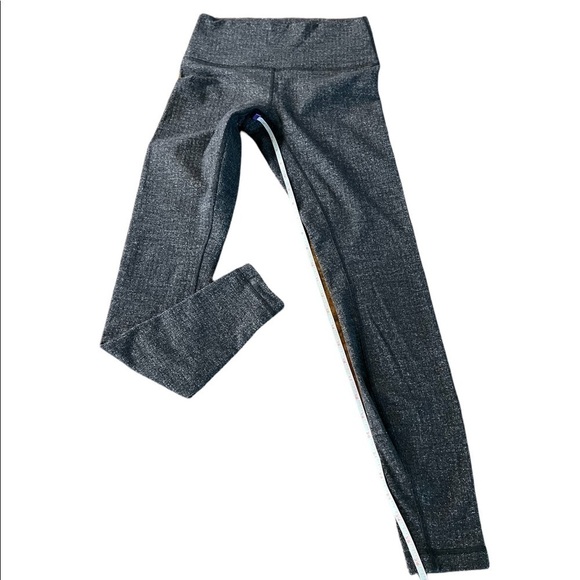 LULULEMON WOMENS GRAY ATHLETIC LEGGINGS SIZE 6 - Picture 7 of 9